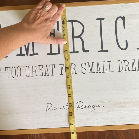 Ronald Reagan Quoted Hanging Picture - Picture 8 of 10